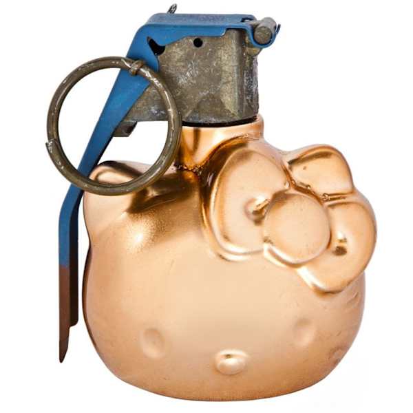 Hello Kitty Hand Grenade by Peter Gronquist, Image 1.