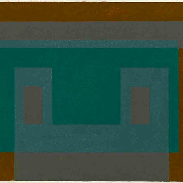 Dimly Lighted by Josef Albers, Image 1.