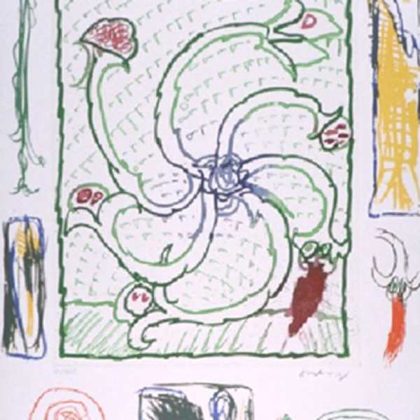 Untitled by Pierre Alechinsky, Image 1.