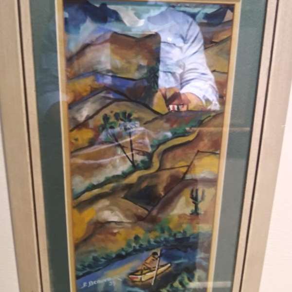 BOAT SCENE by PAUL BEAUVOIR, Image 1.