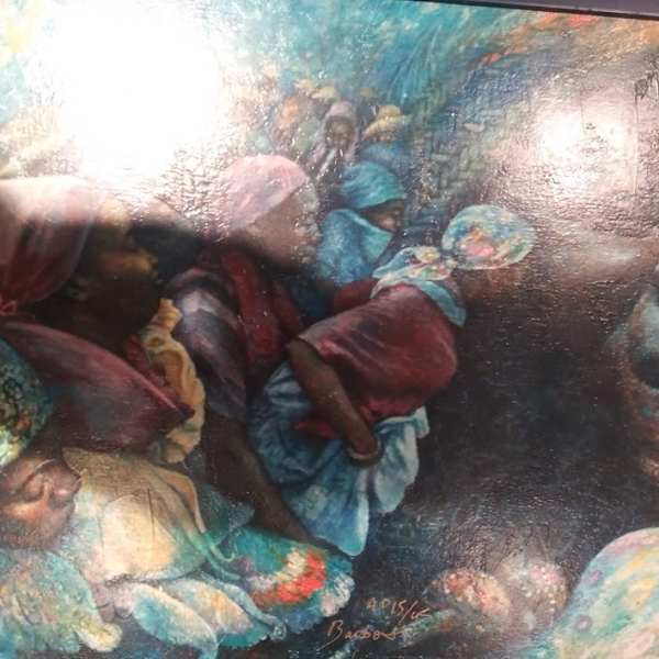 HAITIAN WOMEN WORKING by ARPIS BARBOT, Image 1.