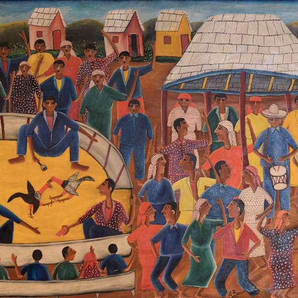 VILLAGE SCENE by ALBEROI BAZILE, Image 1.