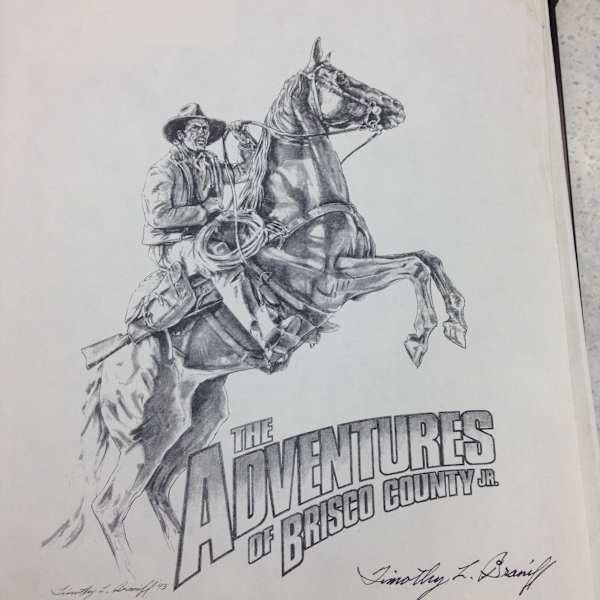 Adventures if Brisco County Jr by Timothy Braniff, Image 1.