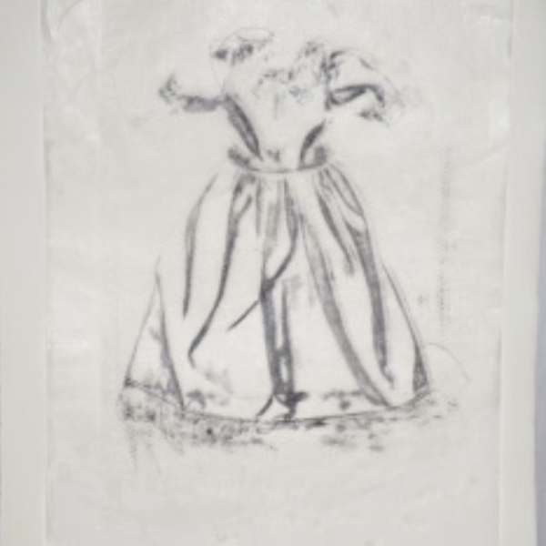 Brown Dress by Joan Crawley Crane, Image 1.