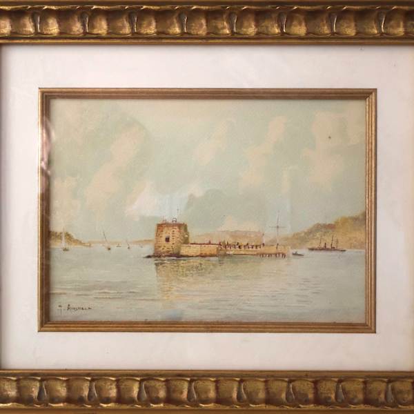 Untitled Waterscape by George Ansdell, Image 8.