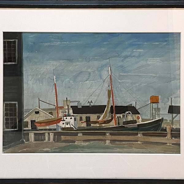 Fisherman's Wharf by Morris Blackburn, Image 1.