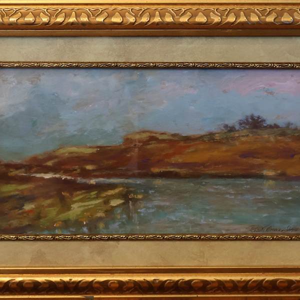A Sunlit Bay by Robert Riddle Baker, Image 9.