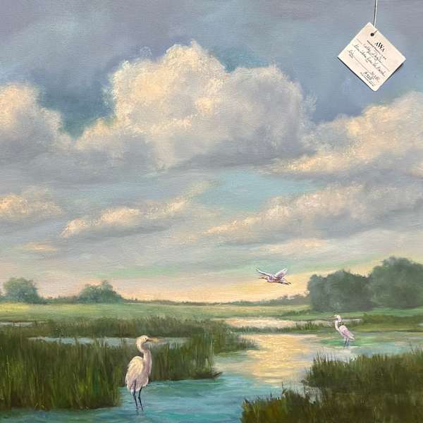 Blue Skies Over the Marsh by Katherine Daigle, Image 1.