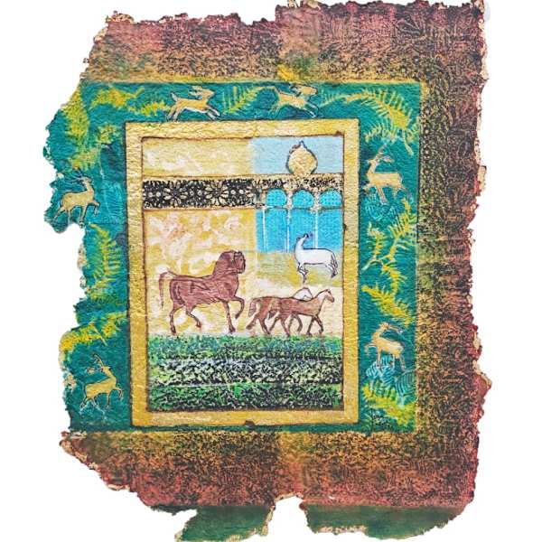 Arabic Horses Running by Israa Kazem, Image 1.