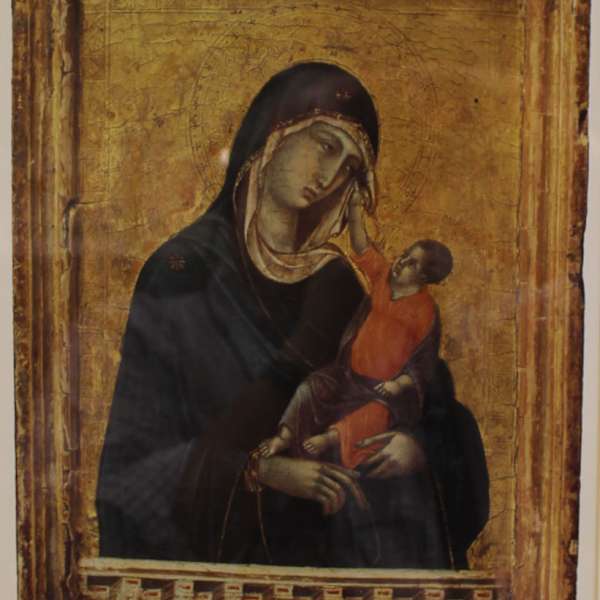 Madonna and Child by Duccio  di Buoninsegna, Image 1.