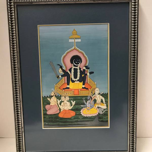 Kali, Mother of the Four Great Gods: Indra, Brahma, Vishnu, and Shiva by  Kailash  Raj, Image 7.