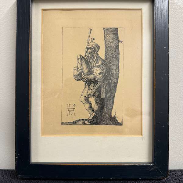 The Bagpiper by Albrecht Dürer, Image 1.