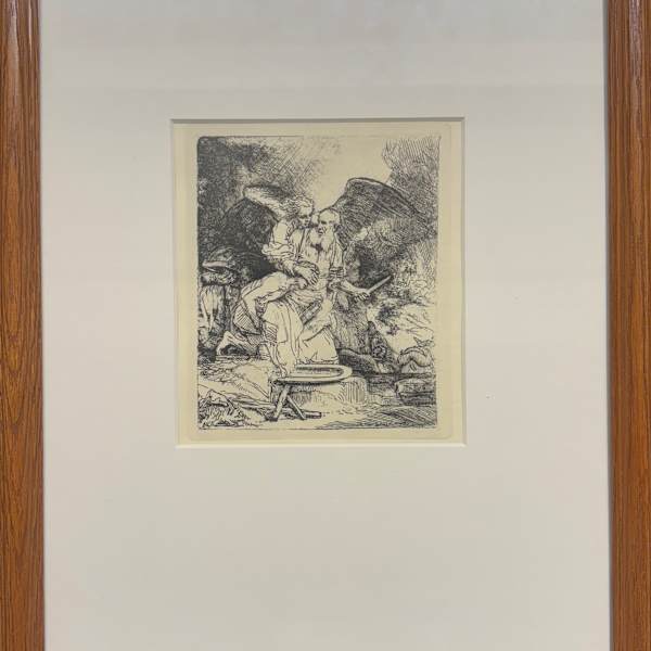 Abraham's Sacrifice by Rembrandt van Rijn, Image 1.