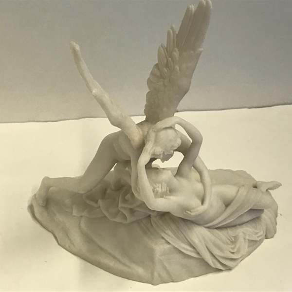 Psyche Revived by Cupid's Kiss by Antonio Canova, Image 1.