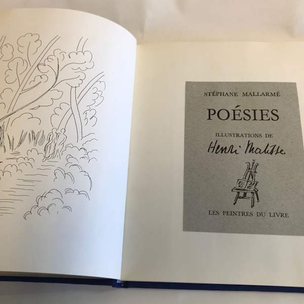 Poesies, Illustrations de Henri Matisse (book) by Stephane Mallarme, Image 5.