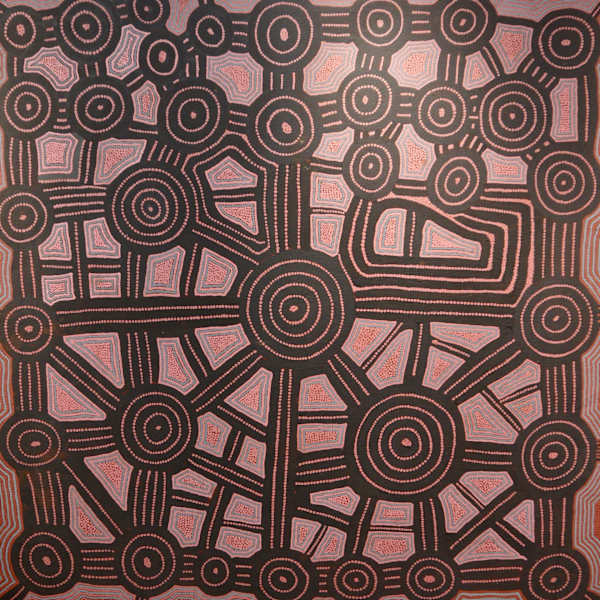 Untitled (ON LOAN) by Dini Campbell Tjampitjinpa, Image 1.
