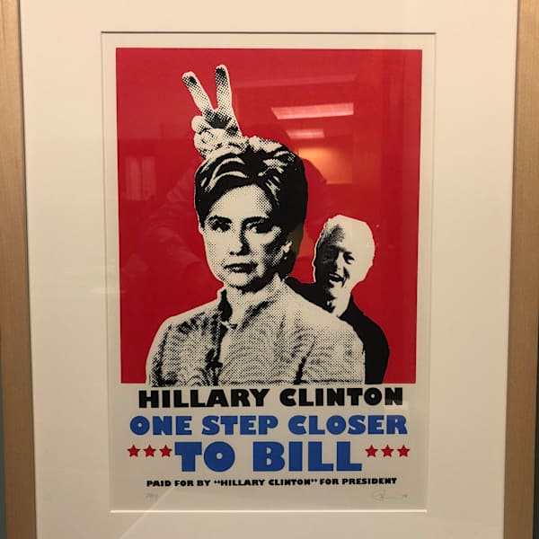 Hillary Clinton by Fahamu Pecou, Image 1.