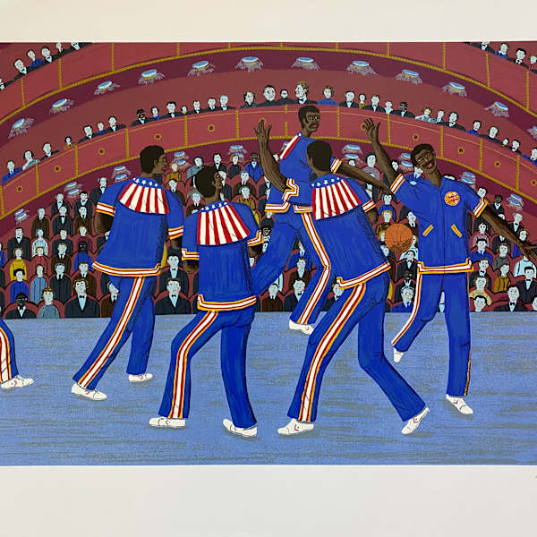 Harlem Globetrotters by Oscar De Mejo, Image 1.