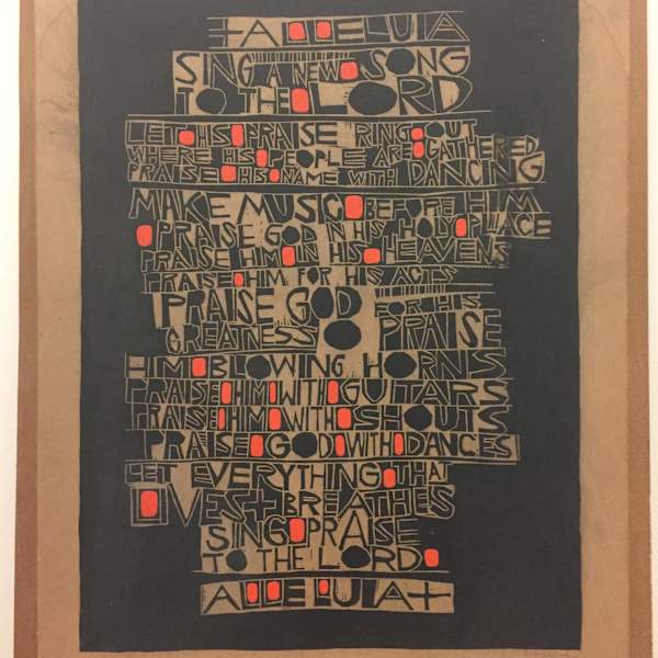 Alleluia! Sing to Jesus by Meinrad Craighead, Image 1.