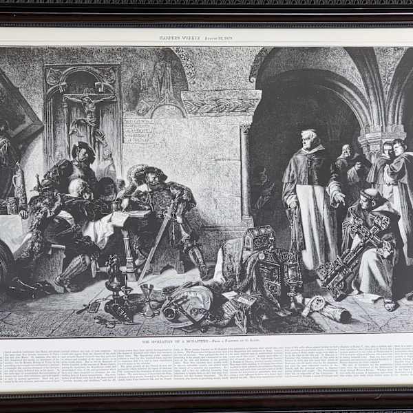 Spoliation of a Monastery by G. Gaupp, Image 1.