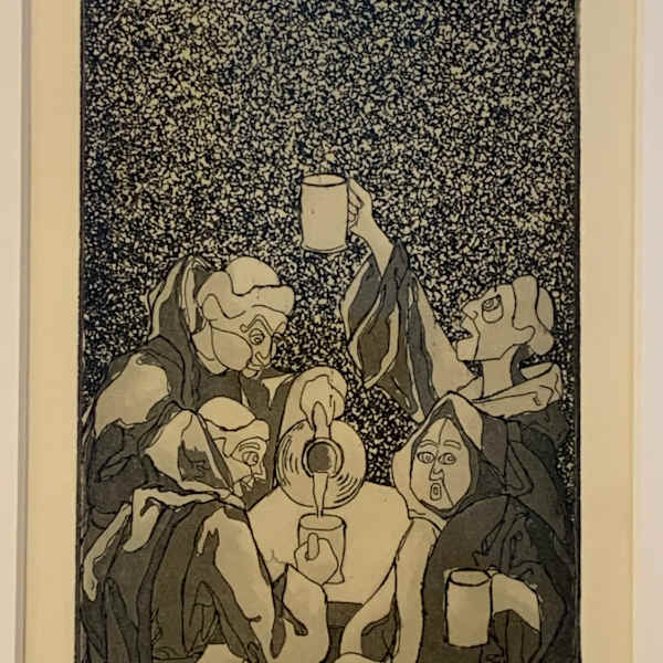 Friars Drinking by Michael Morris OP, Image 1.