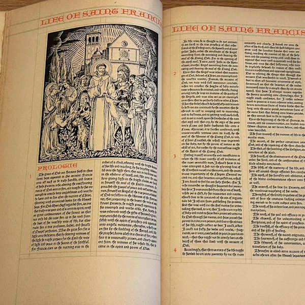 Life of Saint Francis by John Henry Nash, William Wilke, Image 3.