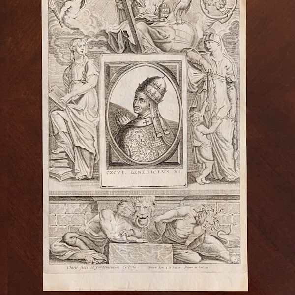 Benedictus XI by Cornelius Hazart, Image 1.