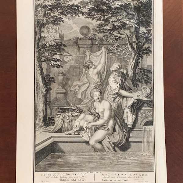 Bethsheba bathing her self by Balthasar Bernards, Image 1.