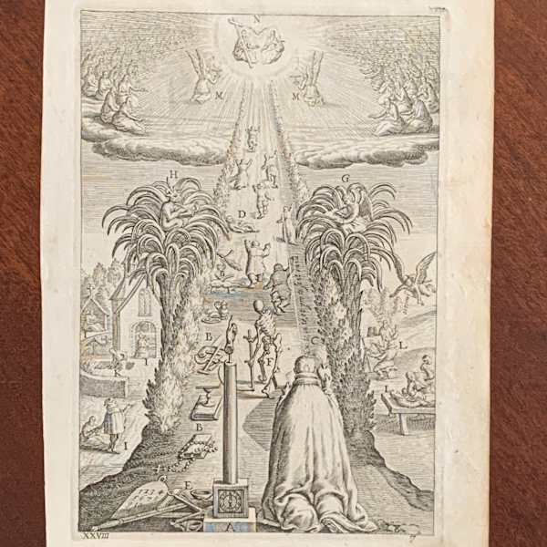 Via vitae aeternae - Antoni Sucquet e Societate Iesu by Boetius Adams Bolswert, Image 4.