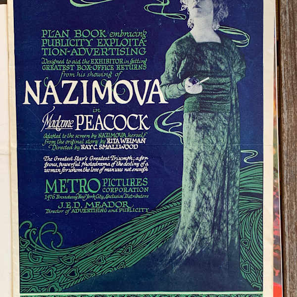 Madame Peacock by Alla Nazimova, Image 1.