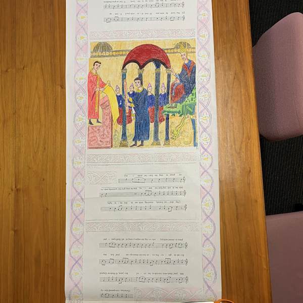 Exultet (Exsultet) Scroll by Giotto Moots, Image 1.
