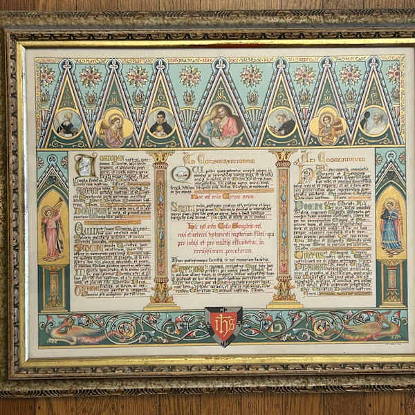 Altar Cards (Dominican Rite) by Dominican Nuns Corpus Christi Monastery, Image 1.