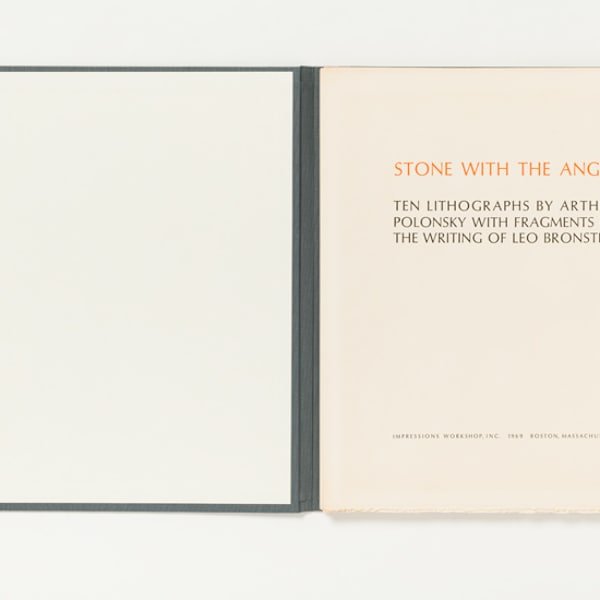 Stone with The Angel by Arthur Polonsky, Image 10.