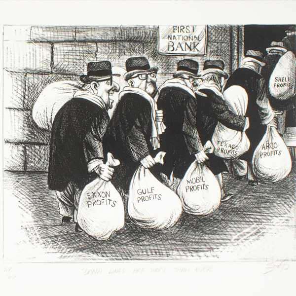 Damn Lines Are Worse Than Ever by Paul Szep, Image 1.
