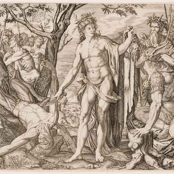 Apollo and Marsyas and the Judgement of Midas by Melchior Meier, Image 1.