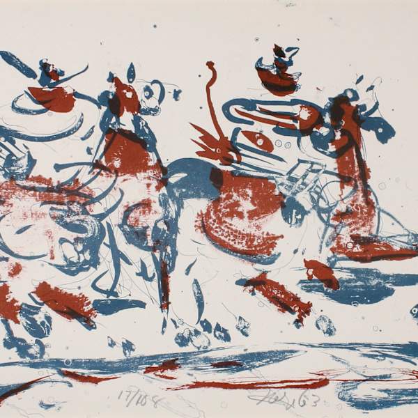 Two Horsemen by Miller Farr, Image 1.