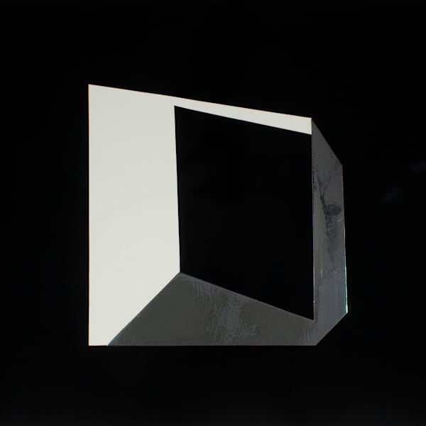 White and Silver Frame by Beverly Pepper, Image 1.