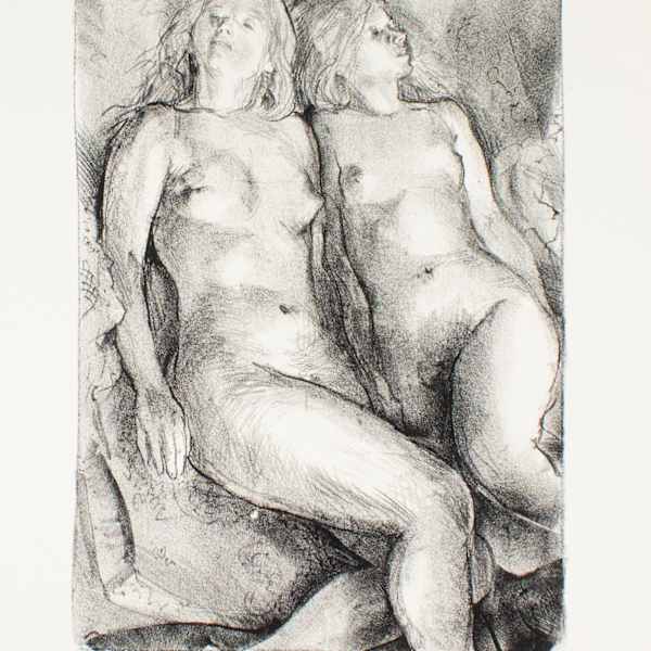 Mirror Nude by Frank Huntington Stack, Image 1.