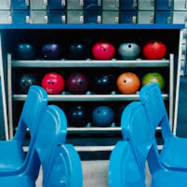 Ball Rack, Island Bowl, Governors Island, NY by Lisa Kereszi, Image 1.