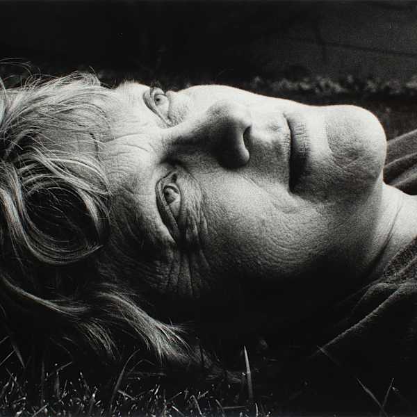 Self image in the Grass by Anne Noggle, Image 1.