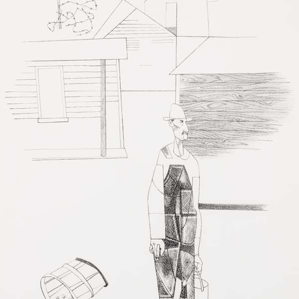 Sharecropper by Robert Gwathmey, Image 1.