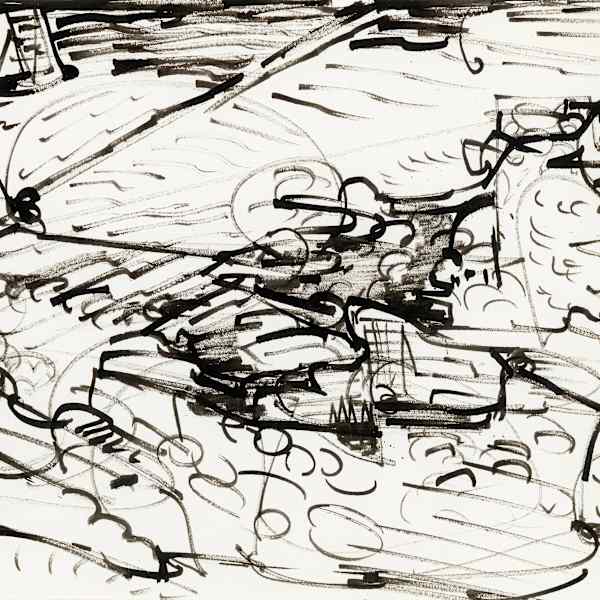 Untitled (Beach Scene) by Hans Hofmann, Image 2.