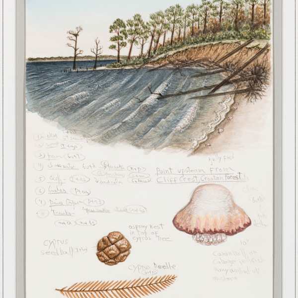 Notebook Page - Neuse River by Robert Johnson, Image 1.
