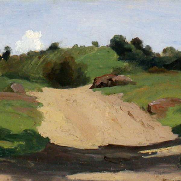 Un Chemin Montant (An Uphill Path) by Jean-Baptiste-Camille Corot, Image 2.