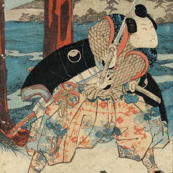 Sawamura Tossho I as Matsue Kurando by Utagawa 歌川 Kuniyoshi 国芳, Image 1.
