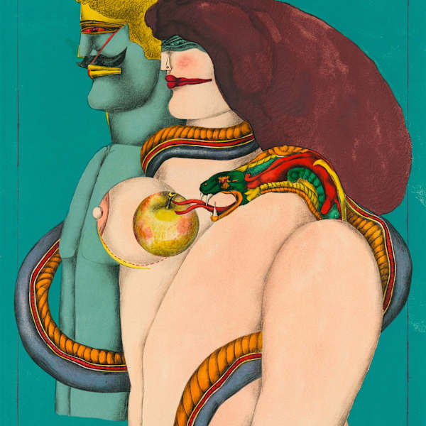 Adam and Eve by Richard Lindner, Image 1.