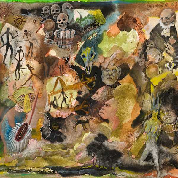 Evolution 2: Prehistoric by Fritz Janschka, Image 2.