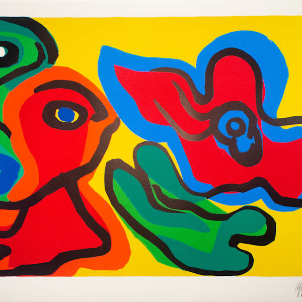 Sunny Beach Life by Karel Appel, Image 1.