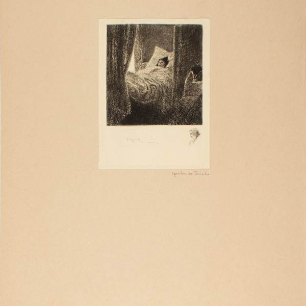 l'agonie by Gaston de La Touche, Image 1.