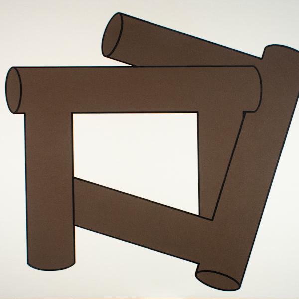 D Brown by William Tucker, Image 1.